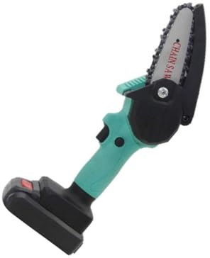 VANZACK Électriques Portatives Sans Fil Tronçonneuse Pour Branches Batterie Lithium Rechargeable Prise
