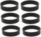 Vuzmode Correas de aspiradora, Correa moleteada for aspiradora Kirby, Todas Las Generaciones G3, G4, G5 y G6, Correa de Repuesto Negra. Correa para aspiradora