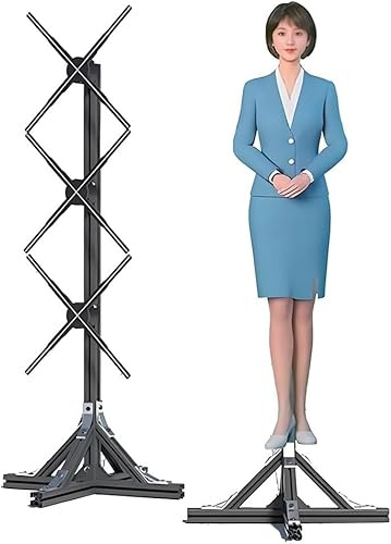 Ventilatore Olografico 3d, Proiettore Olografico 3d, Display Pubblicitario, 3 Ventole 56 Cm Con Bluetooth, Per Proiettore Video Animazione Con Display Olografico A Led Di Dimensioni Umane