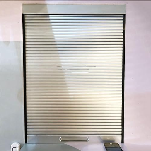 WLCGYD Schiebetür Mit Rollo, Rollotür-Schrankersatz, Für Küchenschrank/Garage(WXH-36X28(91.4X71.1CM))