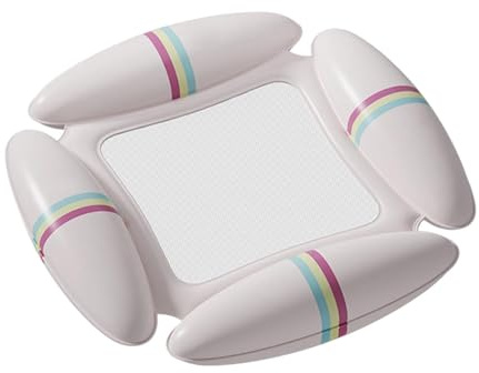 Stronrive Aufblasbare Pool-Liege,Aufblasbarer PVC-Sessel - Ergonomische Kopfstütze | Sonnenliege für Sommer, Reise & Freizeit