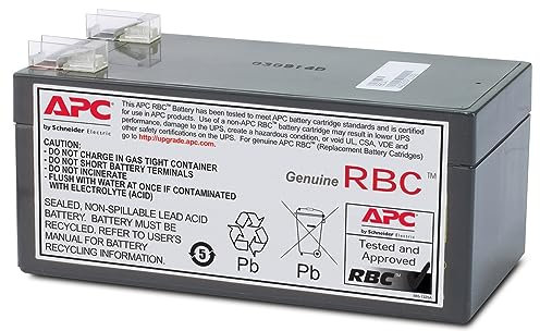 APC by Schneider Electric Cartouche de Batt de Rechange Noir RBC47