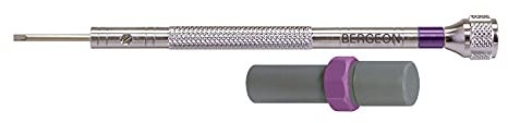 Cacciavite a croce orlogiaio Bergeon, con lame di ricambio, No. 30080 ore, 1,6 mm orologi utensili