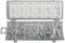 Benson Tools Federsplinte, 150-teiliges Sortiment, 30–75 mm