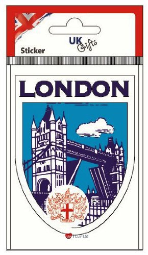 London Tower Bridge-Schild-Aufkleber