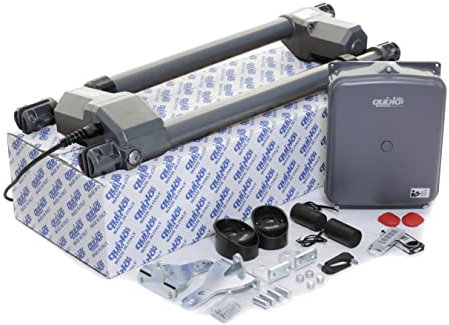 QUIKO Swing Gate kit - Gate Automation -Dual Kit- Made in Italy- 2 Remotes