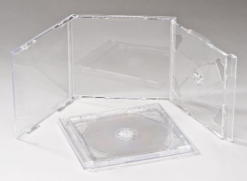 Vision Media 20 X Double Clear CD Case - Professional Grade Quality