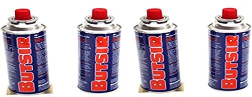 ANGOPE Gas de 227Gr Pack, Multicolor, 4 x Cartucho