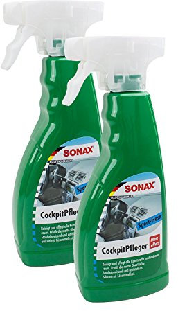 2x 500ml SONAX COCKPITPFLEGER MATTEFFECT SPORT-FRESH COCKPIT PFLEGER AUTOPFLEGE