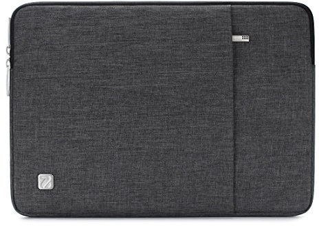 NIDOO 15,6 Wasserdicht Laptop Sleeve Hülle Schutzhülle Tasche für 15,6 LOQ Gen 9 / ThinkPad T15 Gen 2/16 Latitude 7650/Yoga Pro 9i Gen 9/16,3 XPS 16 / IdeaPad Slim 3i /Legion Slim 5 7i,Dunkelgrau