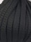 5m Kordel Polyester 8mm flach Schnur Turnbeutel Seil 9 Farben (Schwarz)