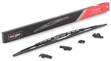 Scheibenwischer Vorne von Maxgear Bügelwischblatt ohne Spoiler Bügelwischblatt ohne Spoiler (39-0311) Wischblatt Scheibenreinigung Scheibenwischer, Scheibenwischer, Wischer