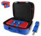 Linkidea Estuche rígido de Transporte Compatible con Nintendo Switch/Sistema OLED, Bolsa Protectora portátil de Viaje para Consola Nintendo Switch y Accesorios (Rojo y Azul)