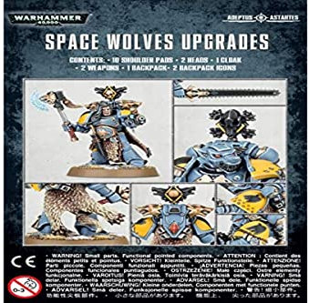 Games Workshop Warhammer 40k - Space Wolves Primaris Upgrades