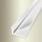 PROVISTON | Abschlussprofil | Breite: 18 mm | Höhe: 12 mm | Länge: 2700 mm | Aluminium pulverbeschichtet | Wandabschlussprofil | Glatt | Drehbar | Weiß | Selbstklebend