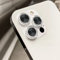 YSJJZRL Lot de 3 films d'objectif d'appareil photo en verre trempé HD à paillettes 9H pour iPhone 11/11 Pro/11 Pro Max (pour IP11, argent)