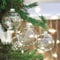 10/8/6 cm transparente schillernde Glaskugel, befüllbare Weihnachtskugel, transparente Kugel, Weihnachtsschmuck, Weihnachtsbaumkugel, zum Aufhängen