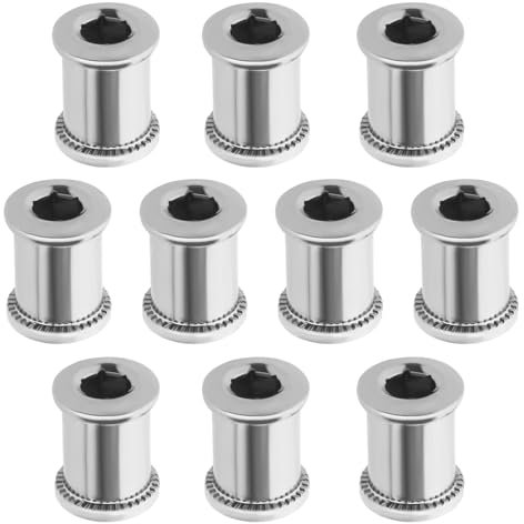 LT Easiyl 10pcs Vis de Plateau de Vélo Vis de Pédalier de Vélo Boulons de Plateau Boulon de Montage de Manivelle pour Vélo de Montagne Vélo de Route Vélo Pliant Triple Disque