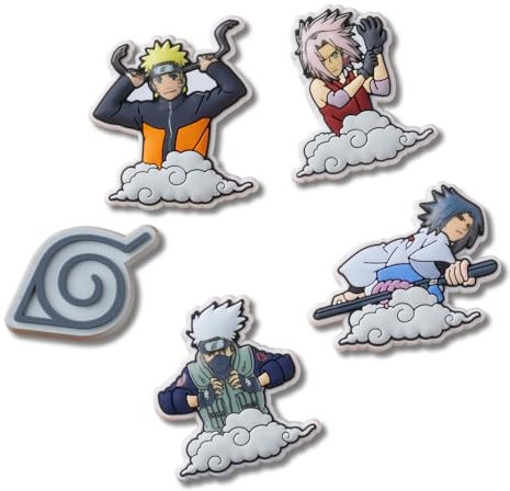 Crocs Naruto Uzumaki 5er-Pack - Anime Schuh-Deko-Charms