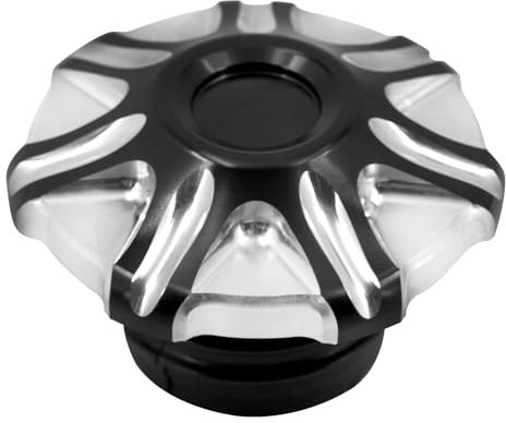 HCmotorku Motorrad-Tankdeckel, belüftet, dekorativer Öldeckel, passend für Harley Tankdeckel Road King 1994-2024 Softail 2000-2017 Dyna 1992-2017 Sportster XL