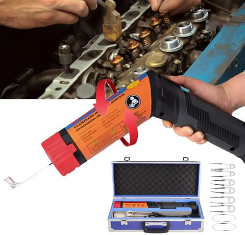 Riscaldatore per Bulloni A Induzione con 8 Bobine, Levabulloni Senza Fiamma, Strumento Portatile per La Rimozione dei Bulloni - Design con Chiusura A Rotazione + Design con Maniglia Rotante, 1100W