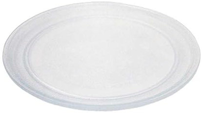 EASYSPARES UK, Flat Bottom Glass Turntable Plate for Sharp Microwave Oven