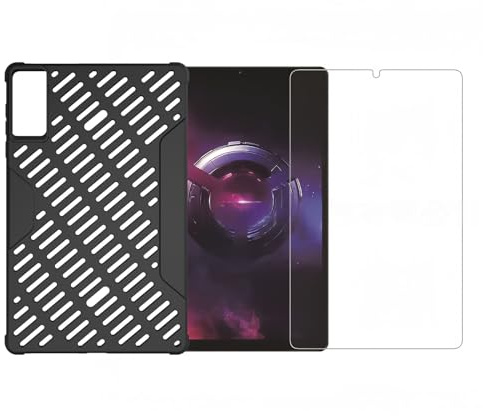 Pidynx Protective Case + Tempered Glass Screen Protector for Lenovo Legion Y700 4th Gen 8.8 AI Gaming Tablet – Shockproof TPU Cover & 9H Hardness Anti-Scratch Film