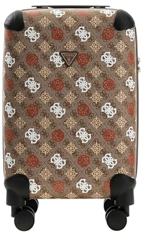 GUESS Trolley Eliette Logo 18 in 8-Wheeler Latte Logo/Ginger Marron Clair 54cm