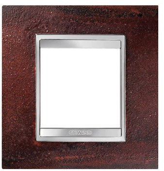 LUX-ABDECKRAHMEN INT. 2E Eisen OXIDIERT