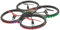 JAMARA Quadrocopter Flyscout AHP+ mit Kamera und Kompassfunktion für Einsteiger in Schwarz