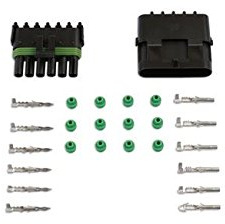 Connect 37331 Automotive Electrical Delphi Connector Kit 6 Pin 26pc