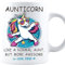 Perfectostore Mug cadeau pour tante avec inscription en anglais « Best Aunt Ever Gifts from nièce or nevew » blanc