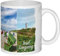 City-Concept Kaffeetasse Langeoog - Foto Kaffeetasse mit Inselmotiv - Kaffeebecher für Langeoog-Fans - Souvenir als Andenken - Teetasse mit 325ml für echte Nordseeler - Moin