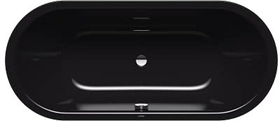 Kaldewei Badewanne Classic Duo Oval Modell 116 170 x 70 x 42 cm schwarz