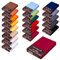 Avantgarde Topper Spannbettlaken/Spannbetttuch f. Boxspringbett - Topper - 180x200-200x220-100% Mako-Jersey-Baumwolle - Laken 165 g/m² (09 - brombeer)