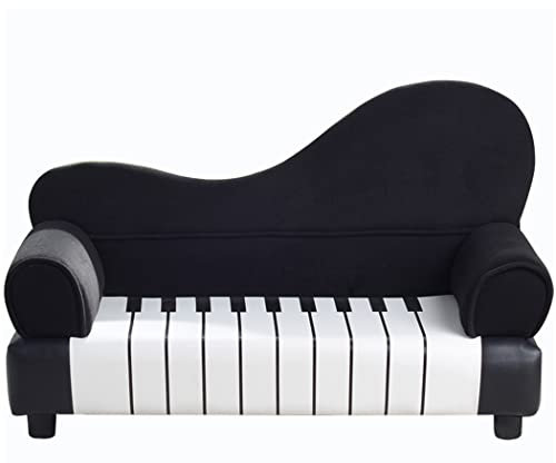 ZESLIV Kindersofa Kindersessel Sofa in Klavierform Mädchen Relaxstuhl Polstersessel Lesesessel Minisofa Lil Sofa für Wohnzimmer Kinderzimmer
