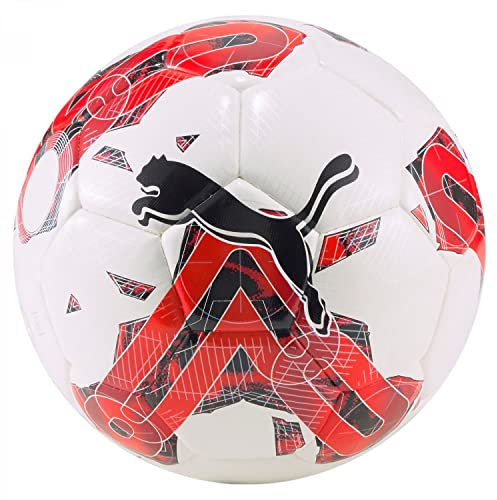 PUMA Orbita 5 Hyb Trainingsbälle, White Red, 30