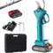 JIADUOFU Sécateur électrique sans Fil De Jardin, 48v Élagueur De Rechargeable électrique, Diamètre De Coupe De 30 Mm, Coupe-Branches D’Arbre, Pince à Greffer De Plantes,1*Battery