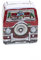 POWERHAUS24 Blechdose Mini Winter-Camper, Geschenk, Aufbewahrung, Deko, lebensmittelecht, ca. 9 cm x 10,5 cm, 2 Rezepte inklusive