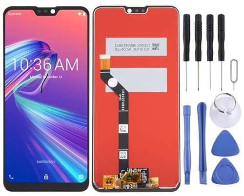Schermo LCD OEM per Asus Zenfone Max Pro (M2) ZB631KL con Digitizer Full Assembly (nero) Parte di riparazione