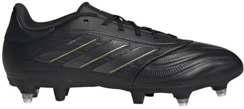 adidas Unisex - Adulto Copa Pure II League Football Boots Soft Ground, Core Black/Carbon/Gold Met, 42 EU