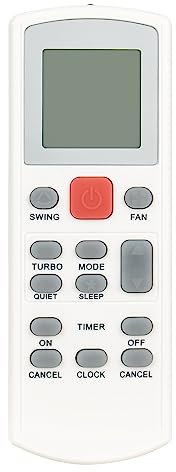 VINABTY Nuovo EDGS02 Telecomando di ricambio EDGS02 Air Conditioner-Cold Heat BRC52A61 Telecomando Per DAIKIN Universal Air Conditioner APGS02 ECGS02 EDGS02 BRC52A61 BRC52A62 BRC52A63 RemoteController