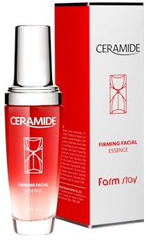 Koreanisches straffendes Gesichtsserum mit Anti-Aging-Keramiden für trockene und unruhige Haut / koreanische Hautpflege K-Beauty / FarmStay Ceramide Firming Facial Essence