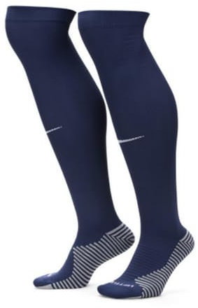 Nike U NK Strike Kh-Wc22 Team Chaussettes Montantes au Genou, Bleu Marine/Blanc, m Mixte