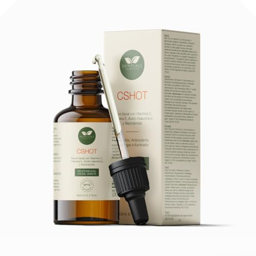 Feuchtigkeitscreme fürs Gesicht mit Peptid- und Ceramidkomplex, Vitamin C, E, Hyaluronsäure, Niacinamid und Aloe Vera, 50ml. – Tiefe Feuchtigkeit, Antioxidans und Anti-Aging von Skintuals Cosmetics