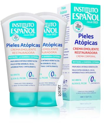 Instituto Español Fußcreme Atopical Sehr Trockene Füsse Hornhaut, Fußcreme Trockene Füße Tägliche Creme Füße regenerierende feuchtigkeitsspendende leicht einziehend, set 200ml