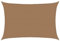 vidaXL Vela Parasole 160 g/m² Tortora 5x7 m in HDPE