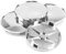 4 X 68mm Cache Moyeu pour BMW,Centre de Jante Capuchons ABS Enjoliveur de Voiture Capuchons de Jante Décoratifs Protection Accessoires,Silver