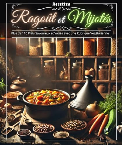 Recettes Ragoût et Mijotés : Plus de 110 Plats Savoureux et Variés avec une Rubrique Végétarienne