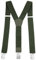 Glamexx24 Hosenträger für Herren Einstellbar und Elastisch, Y Form, Breit 4 cm mit 3 Starken Clips Einheitsgröße Hosenträger für Männer und Damen, Militaergruen
